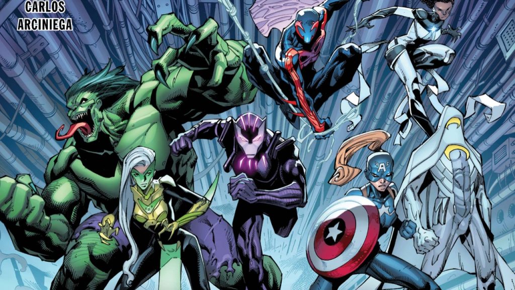 Marvel Spider-Man 2099: Exodus #3, The Avengers of 2099