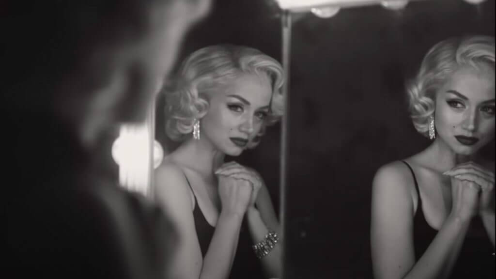 Netflix Marilyn Monroe Film Blonde , Actress Ana De Armas