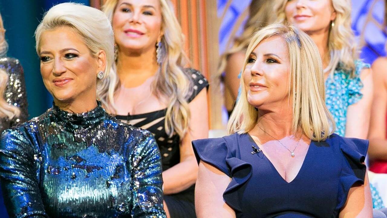 Dorinda Medley and Vicki Gunvalson are going at each other