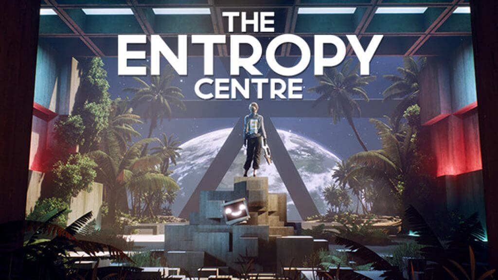 The Entropy Centre Title Card, puzzle game