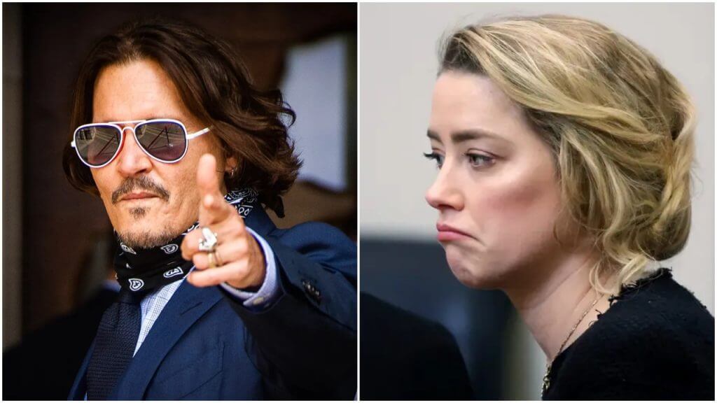 Amber Heard and Johnny Depp after defamation case verdict