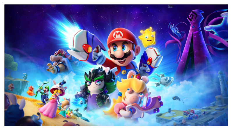 Mario + Rabbids Sparks of Hope Official Poster