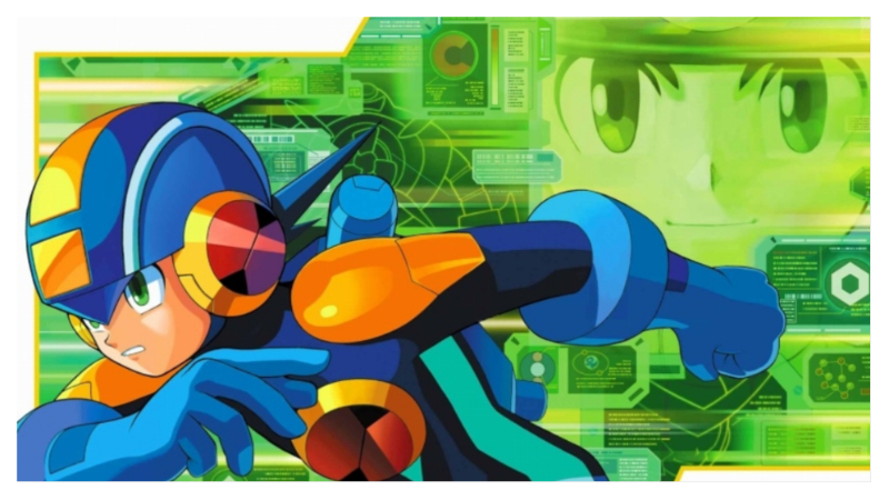 Mega Man Battle Network Key Art