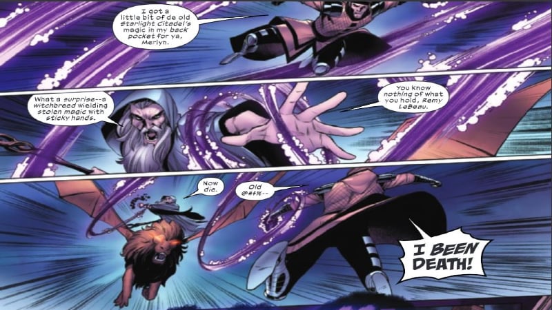 X-Men #185 VF/NM 9.0 KEY! Gambit Becomes Death, a Horseman of Apocalypse!  (2006)
