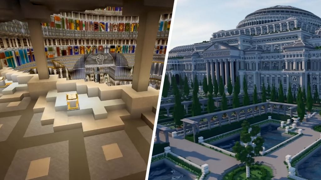 Minecraft How to Get To The Blockworks Library