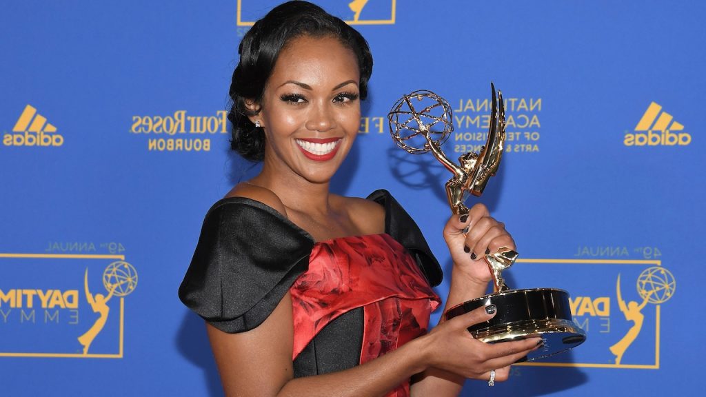 Mishael Morgan The Young and the Restless star Wins Daytime Emmy