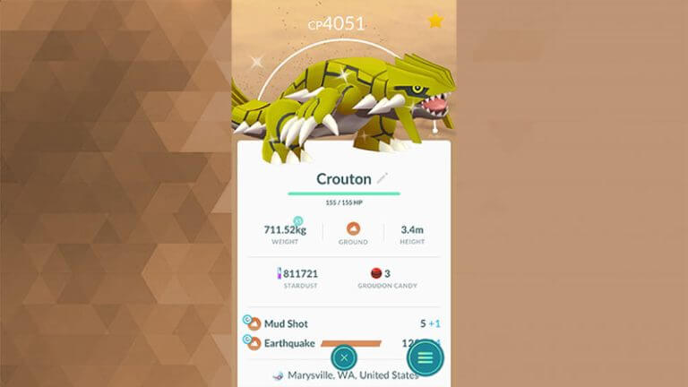 Pokemon Go: The Best Moveset for Groudon | The Nerd Stash