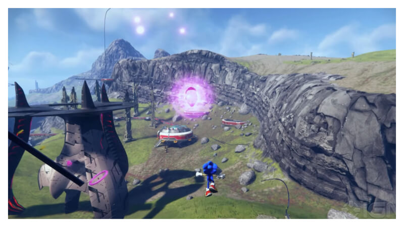 SEGA Sonic Frontiers Official Gameplay Screenshot