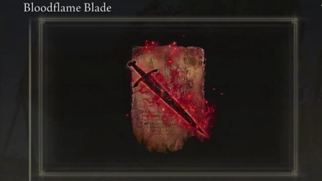 Elden Ring: How to Get the Bloodflame Blade Incantation