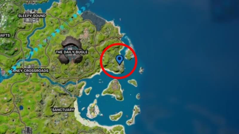 Where To Find The Ruins In Fortnite