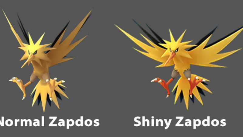 Shiny Zapdos 