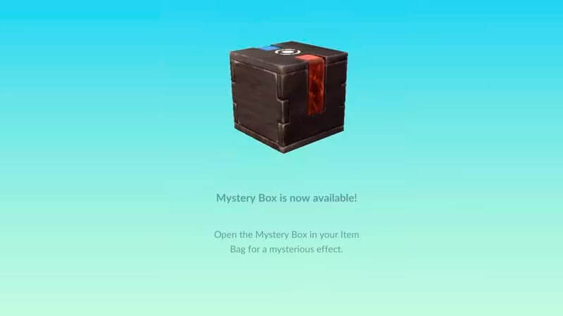 Pokémon GO on X: The Mystery Box's effect has grown stronger! Now when you  use the Mystery Box, even more Meltan will appear for you to encounter. You  can get the Mystery