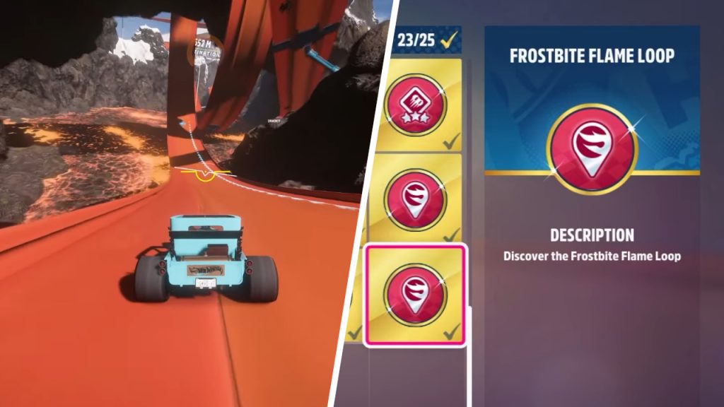 Forza Horizon 5 Where to Find the Frostbite Flame Loop in Hot Wheels DLC