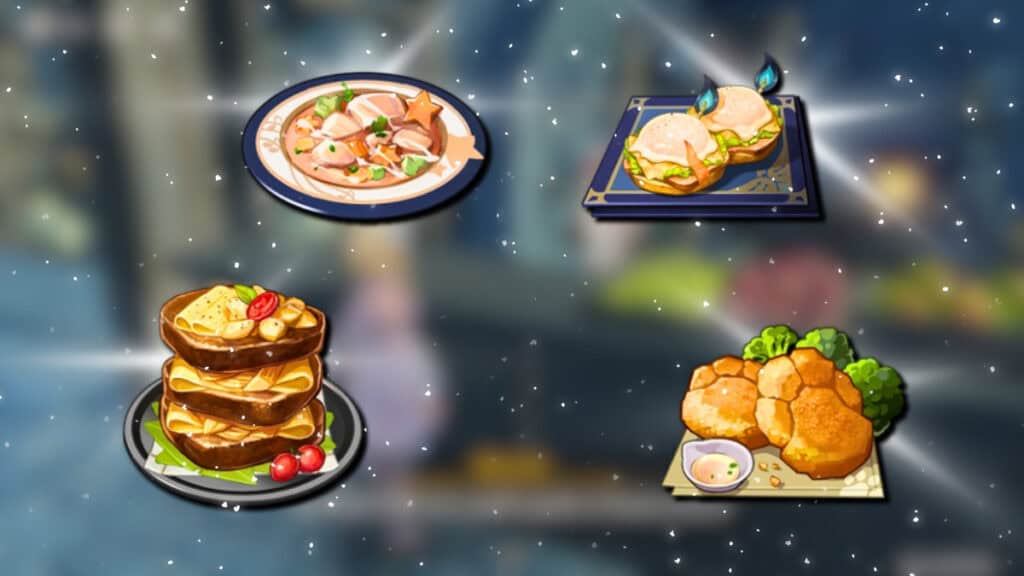 All Special Dish Recipes in Genshin Impact