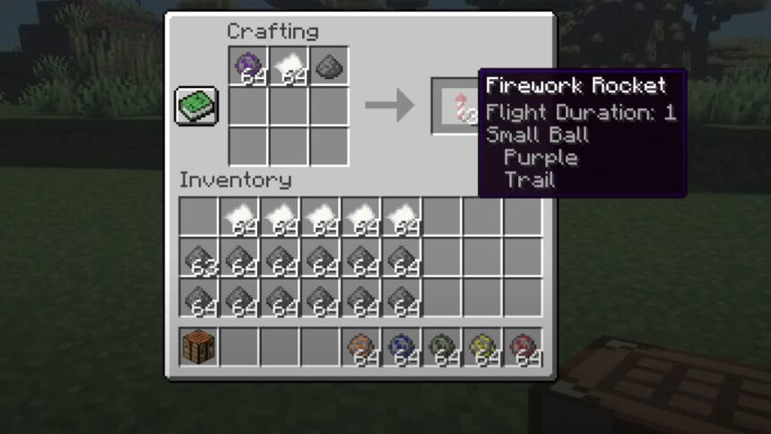 How To Make Fireworks in Minecraft | The Nerd Stash