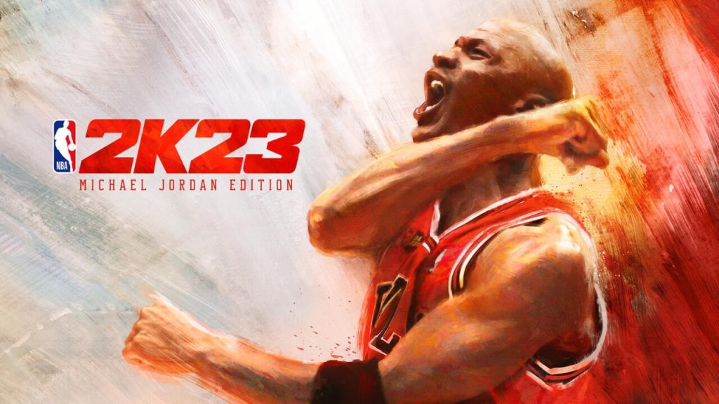 NBA 2K23 Michael Jordan edition title cover, NBA 2K23, 2K Sports game