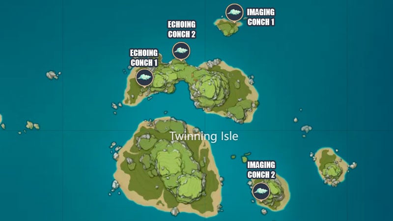Twinning Adası Fantasmal kabuklu