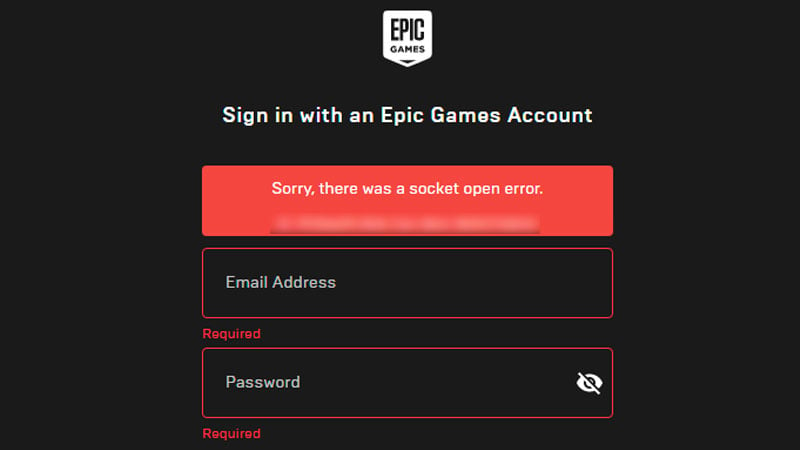 Epic Games Store DOWN: Socket open error hits launcher's app