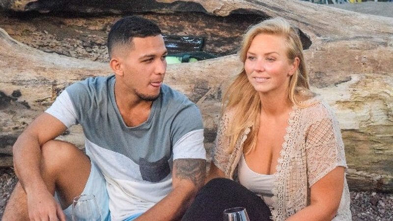 Amber Graney and Daniel Salazar in 90 Day Fiance: Love In Paradise
