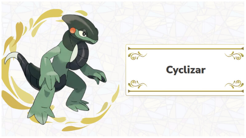 Cyclizar in Pokémon Scarlet and Violet