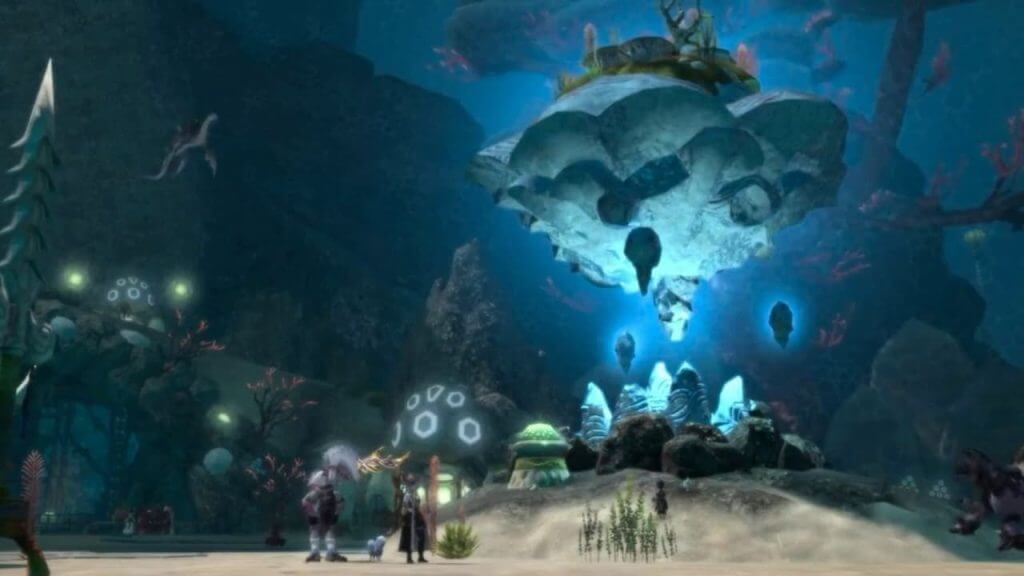 You will have to own the Stormblood expansion if you want to dive underwater in Final Fantasy XIV
