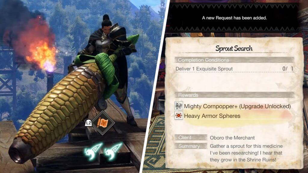 How To Get Exquisite Sprout In Monster Hunter Rise Sunbreak