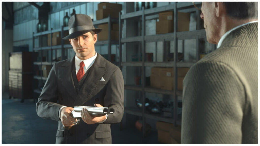 hangar 13, Mafia Definitive Edition Cutscene Screenshot
