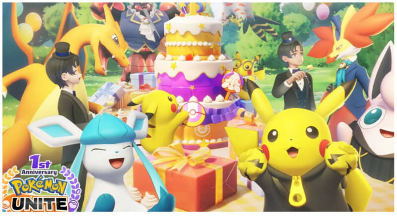 Pokémon UNITE First Anniversary Trailer Promo