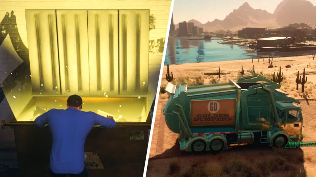 Saints Row How to Get the Golden Garbage Truck