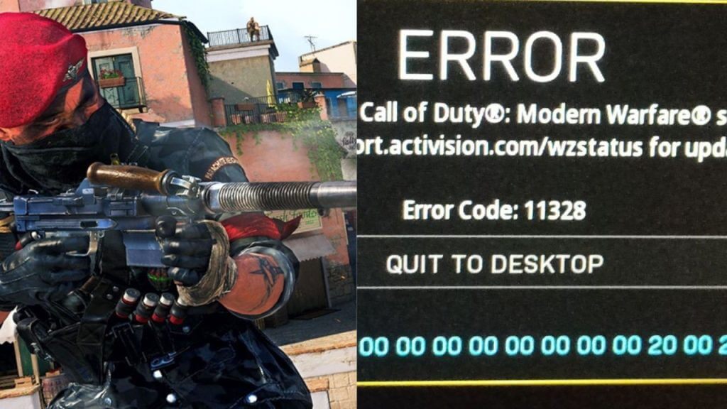Warzone: How to fix error code 11328
