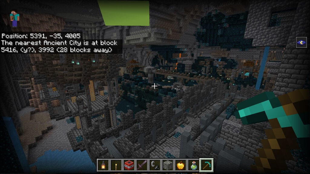 Minecraft: How Can You Locate an Ancient City in Bedrock and Java?