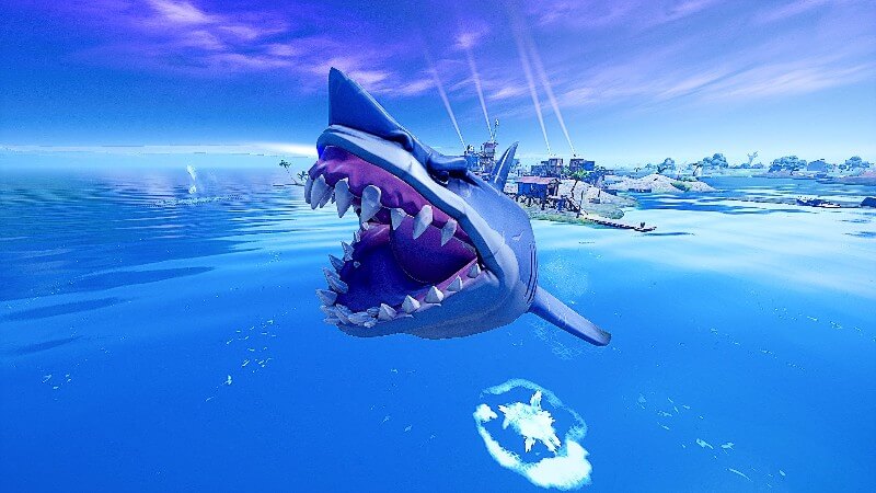 Fortnite: How to Use a Fishing Rod to Ride a Loot Shark