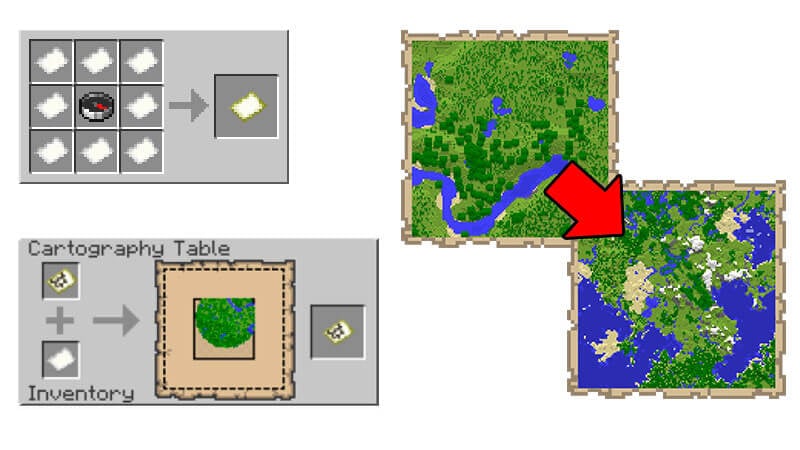Minecraft 1.19 Update: How to Level Up a Map