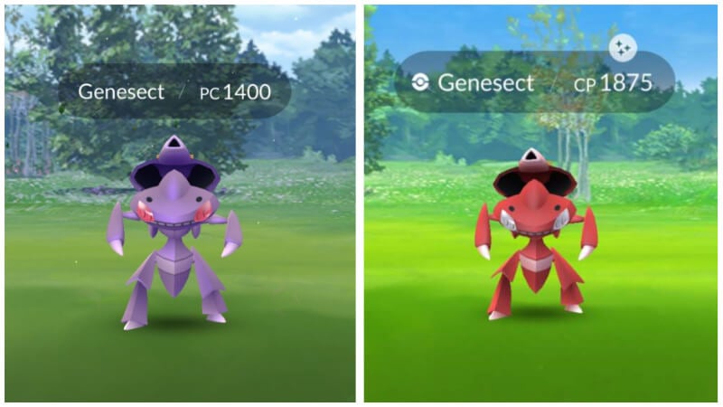 Pokemon GO Singapore  Finally got a shiny🌟 genesect after 42