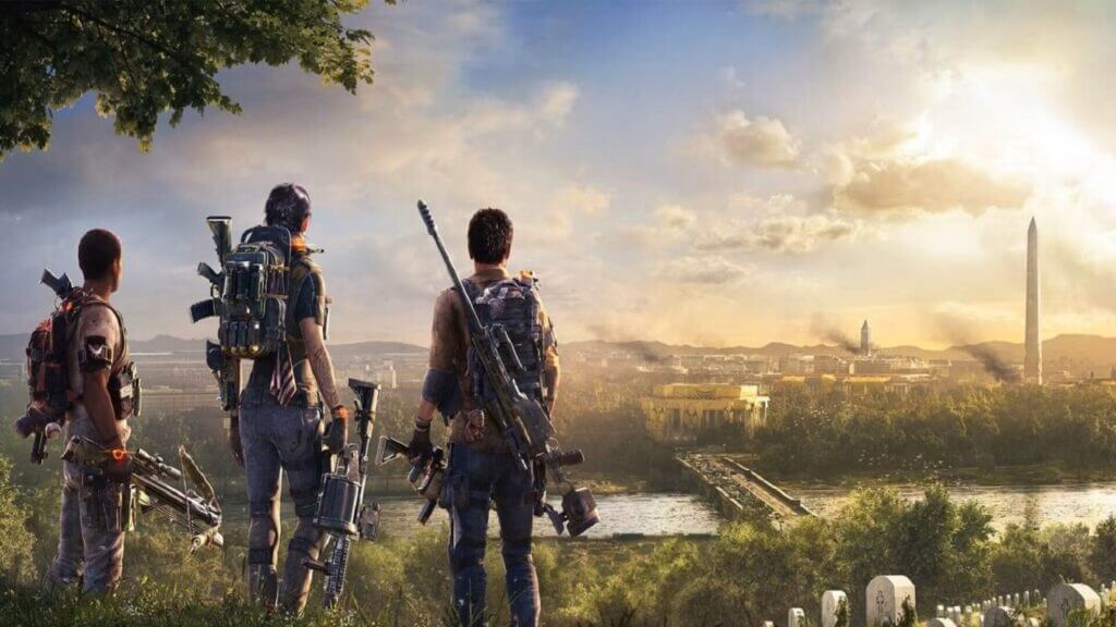 The Division 2 title image with characters, The Division 2 Patch Notes, The Division 2 Update 1.44