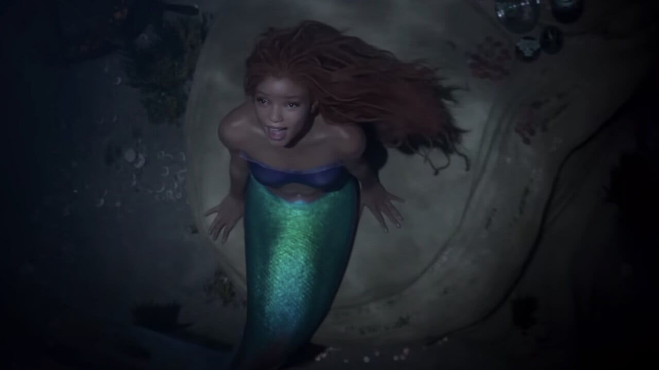 Halle Bailey The Little Mermaid teaser