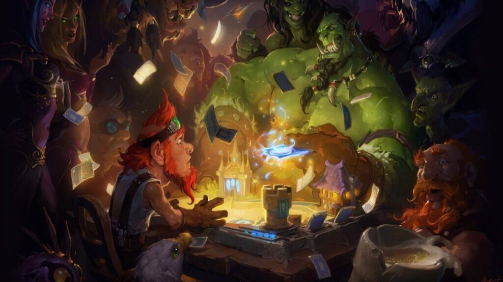 Hearthstone title image with charcters, Hearthstone patch notes, Hearthstone 24.2.2 update