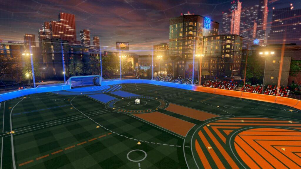 Sovereign Heights Arena is a new arena added in Season 8 of Rocket League.