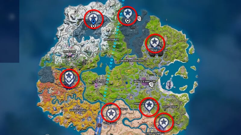 All Altercation Altar Locations in Fortnite Chapter 3 Season 4