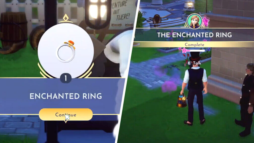 Completing The Enchanted Ring in Disney Dreamlight Valley