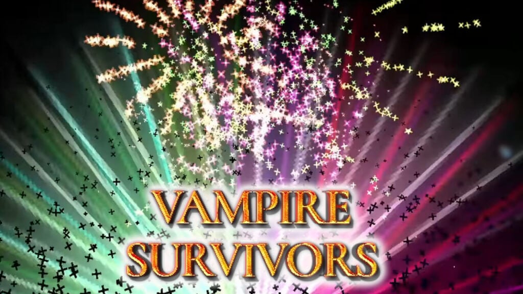 Final Fireworks in Vampire Survivors
