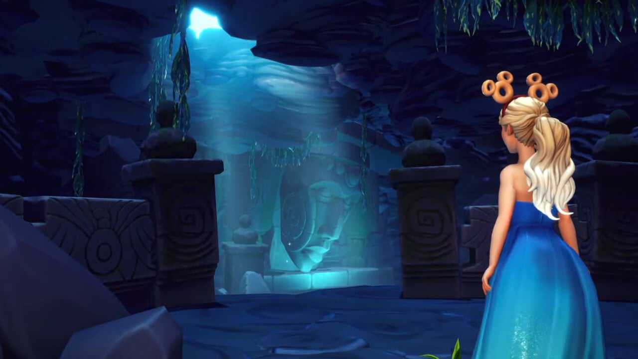 Găsirea peșterii mistice în Valea Dreamlight Disney