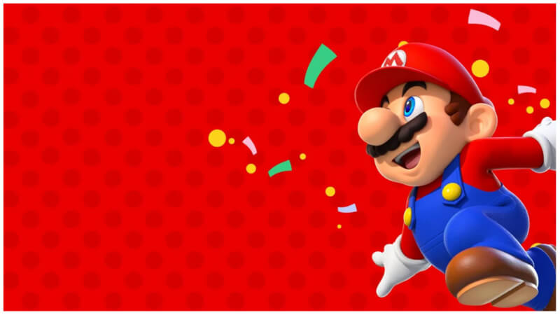 Mario Nintendo Website Render