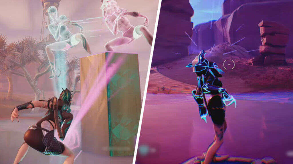 Performing the Dance Ritual on a an Alteration Alter in Fortnitemares