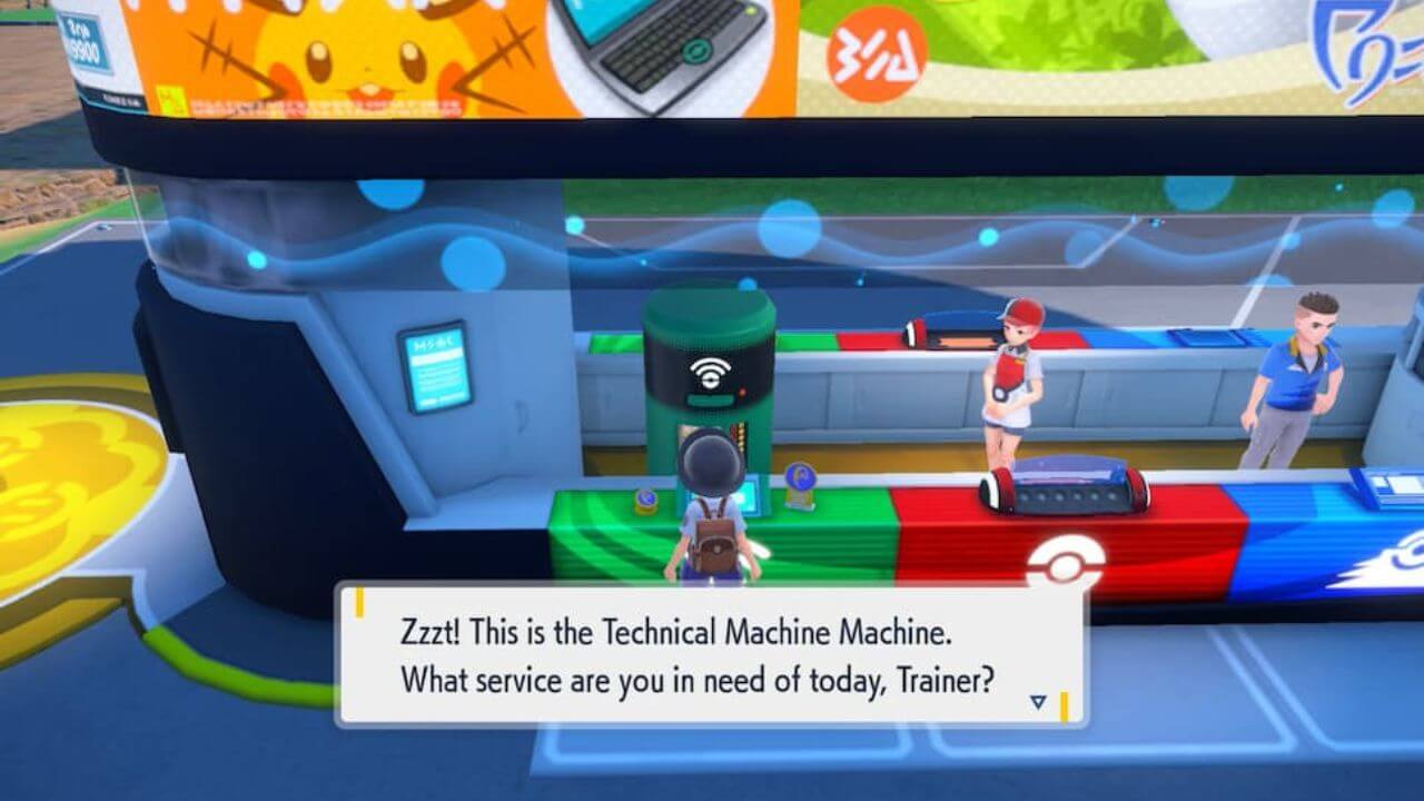 Pokémon Scarlet and Violet: How does the TM Machine work? Answered
