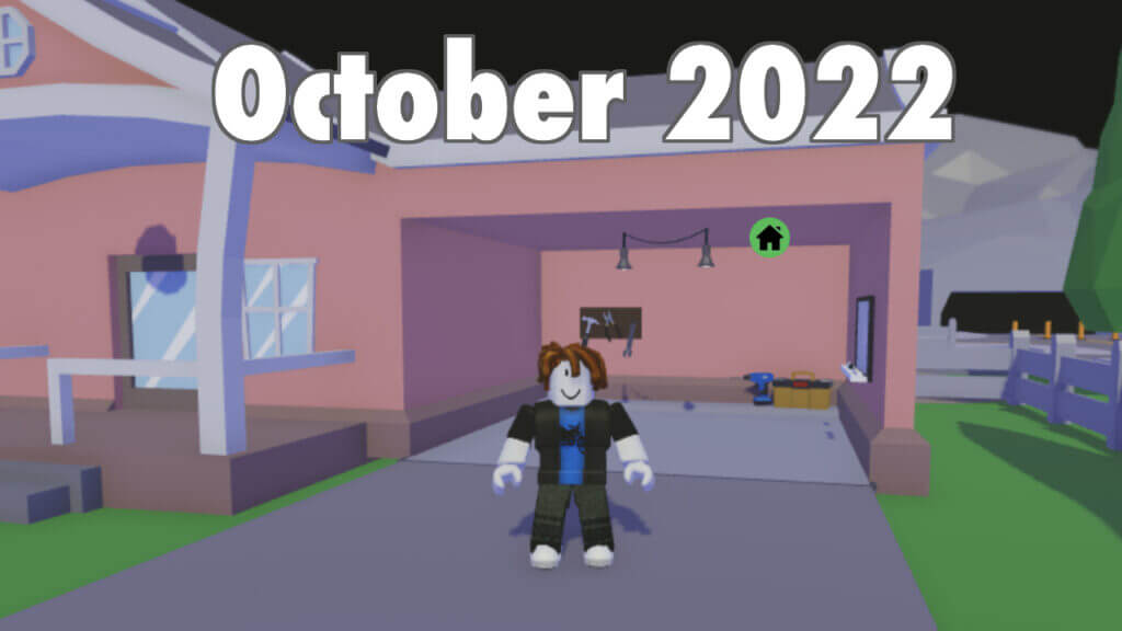 Roblox Player Standing In Front Of Home Ready To Redeem October 2022 Codes For Coder Simulator 2