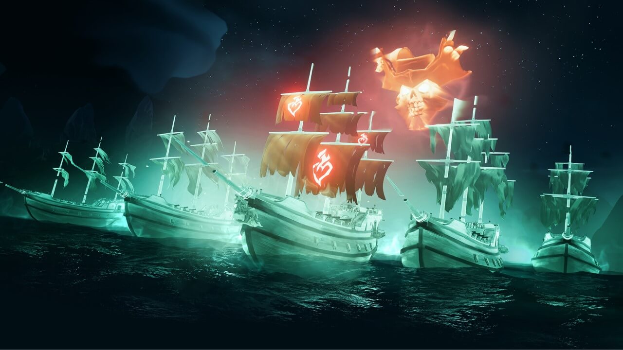 SoT sailing ships screenshot, Sea of Thieves Patch, Sea of Thieves Update