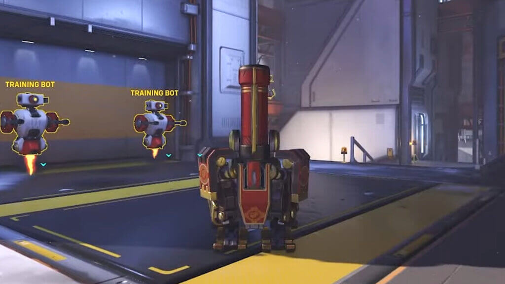 Using the Bastion Glitch in Overwatch 2