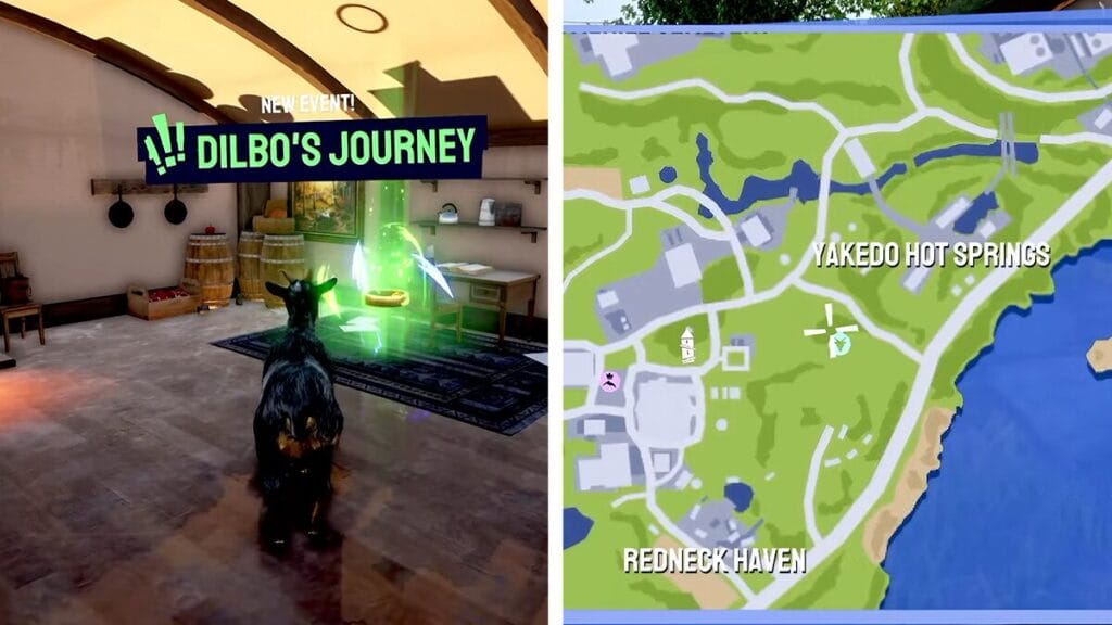 Dilbos Journey Question Location in Goat Simulator 3