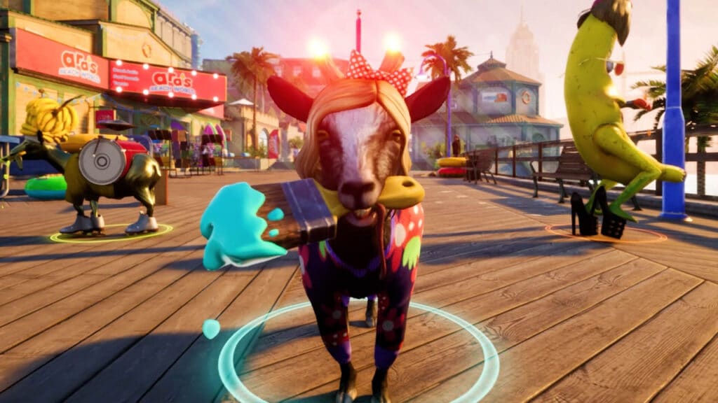 Goat Simulator 3 Angry Goat Skin Feature